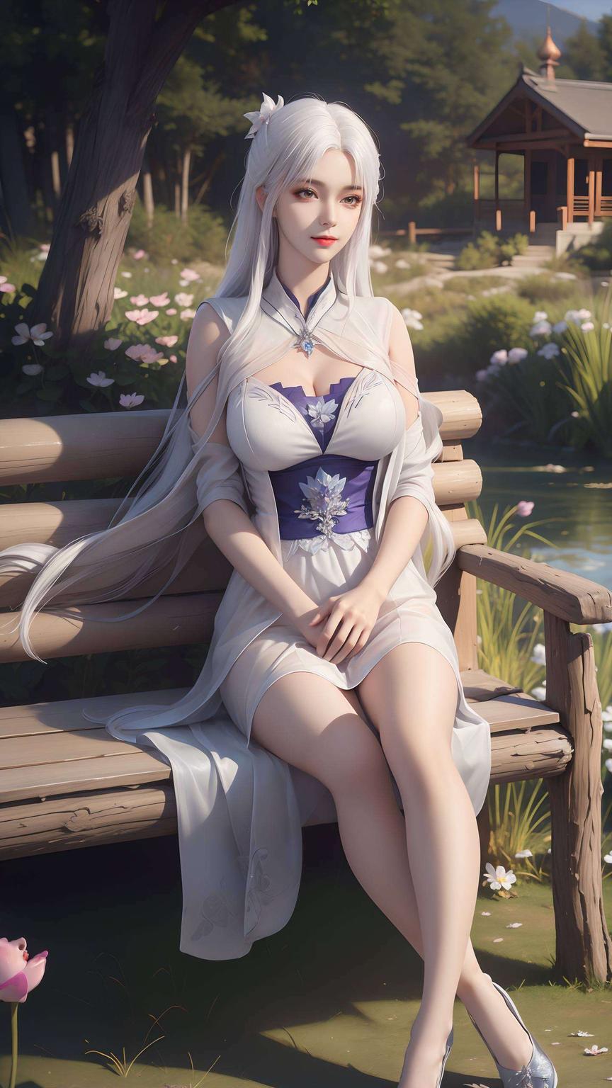 快来看看这款免费的静态精细角色壁纸让你的锁屏也能仙气满满！【描述】图中