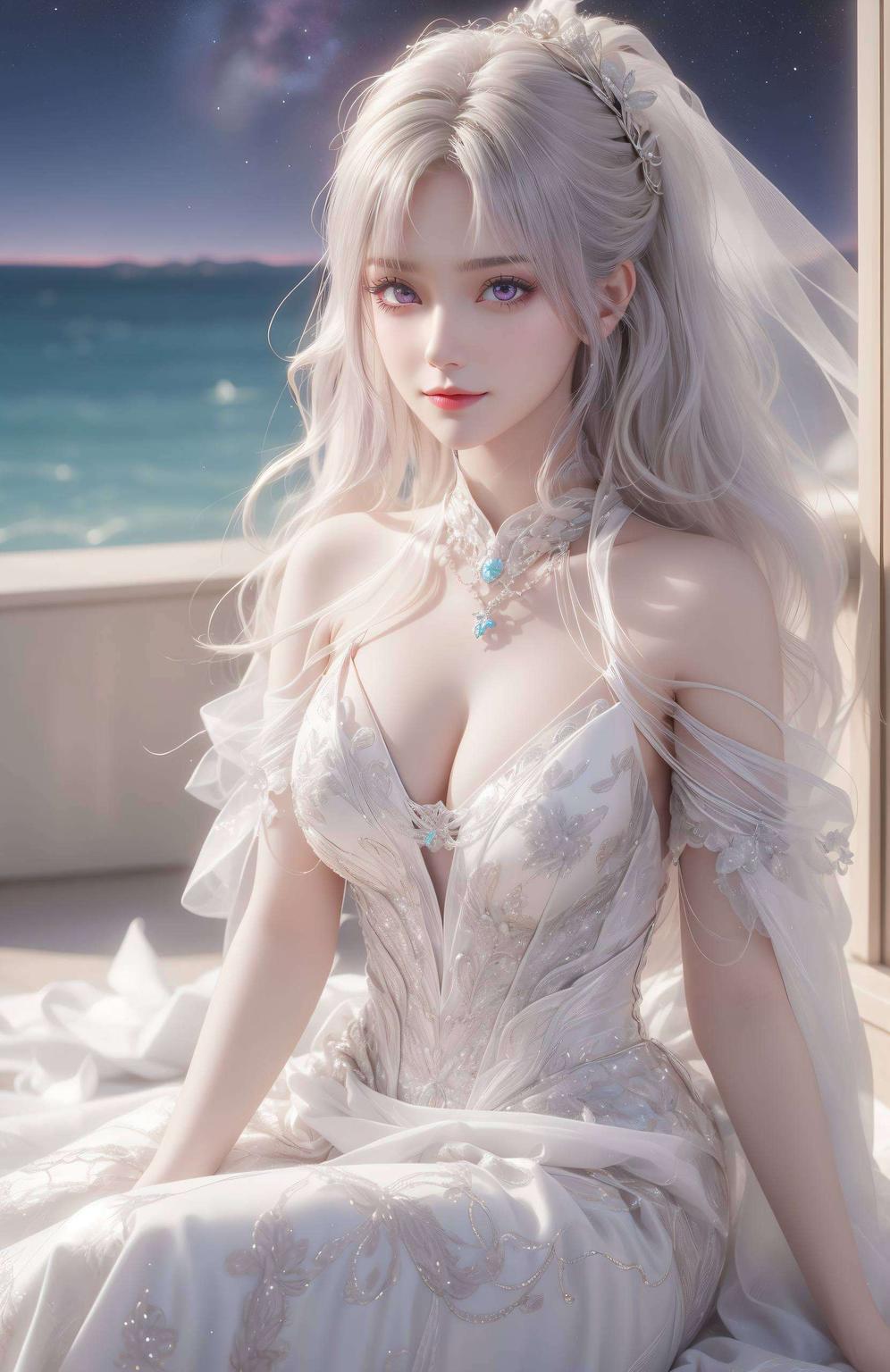 清新脱俗小医仙侧脸壁纸