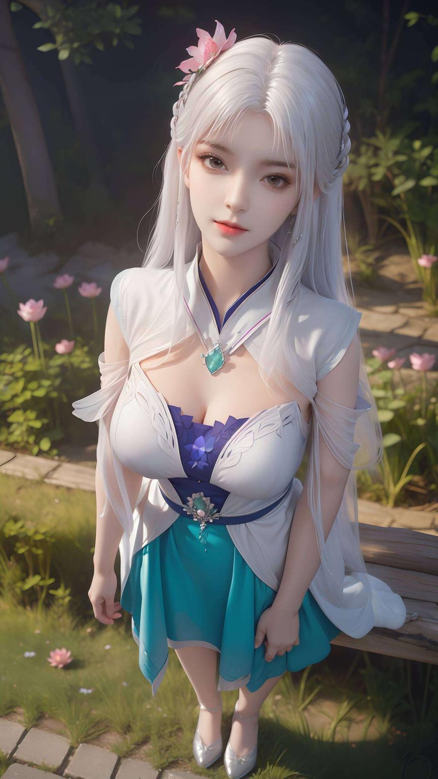 角色灵动粉色梦幻