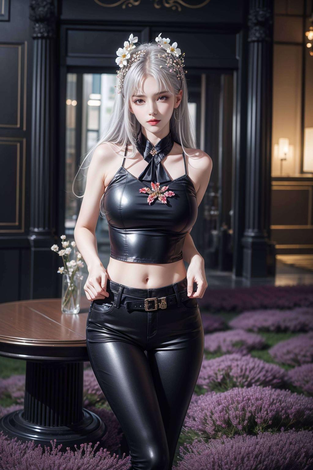 细节精致专为护眼而生！这款竖屏二次元壁纸