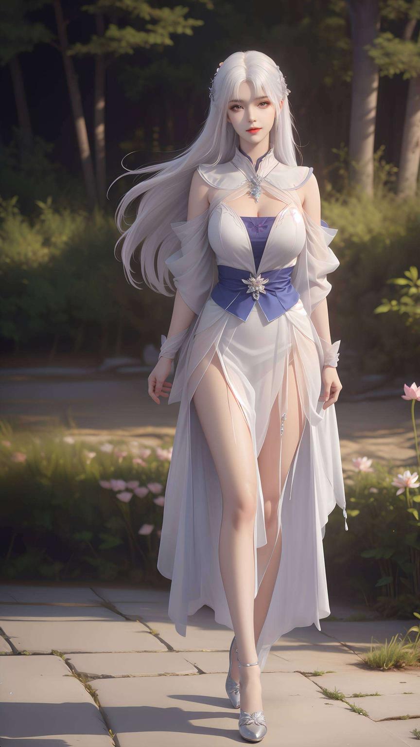 仿佛能闻到草药的清香呢！”“嘿