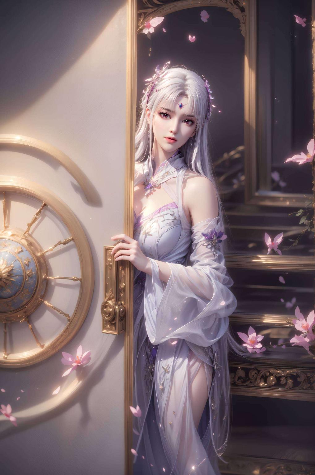 美得让人心动清新脱俗