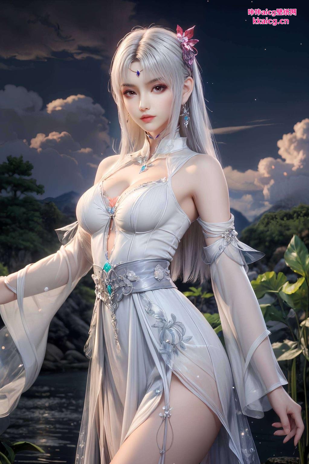 融合古韵之美小医仙二代建模壁纸