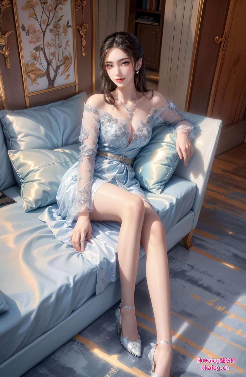 极简风壁纸焰灵姬静谧之美