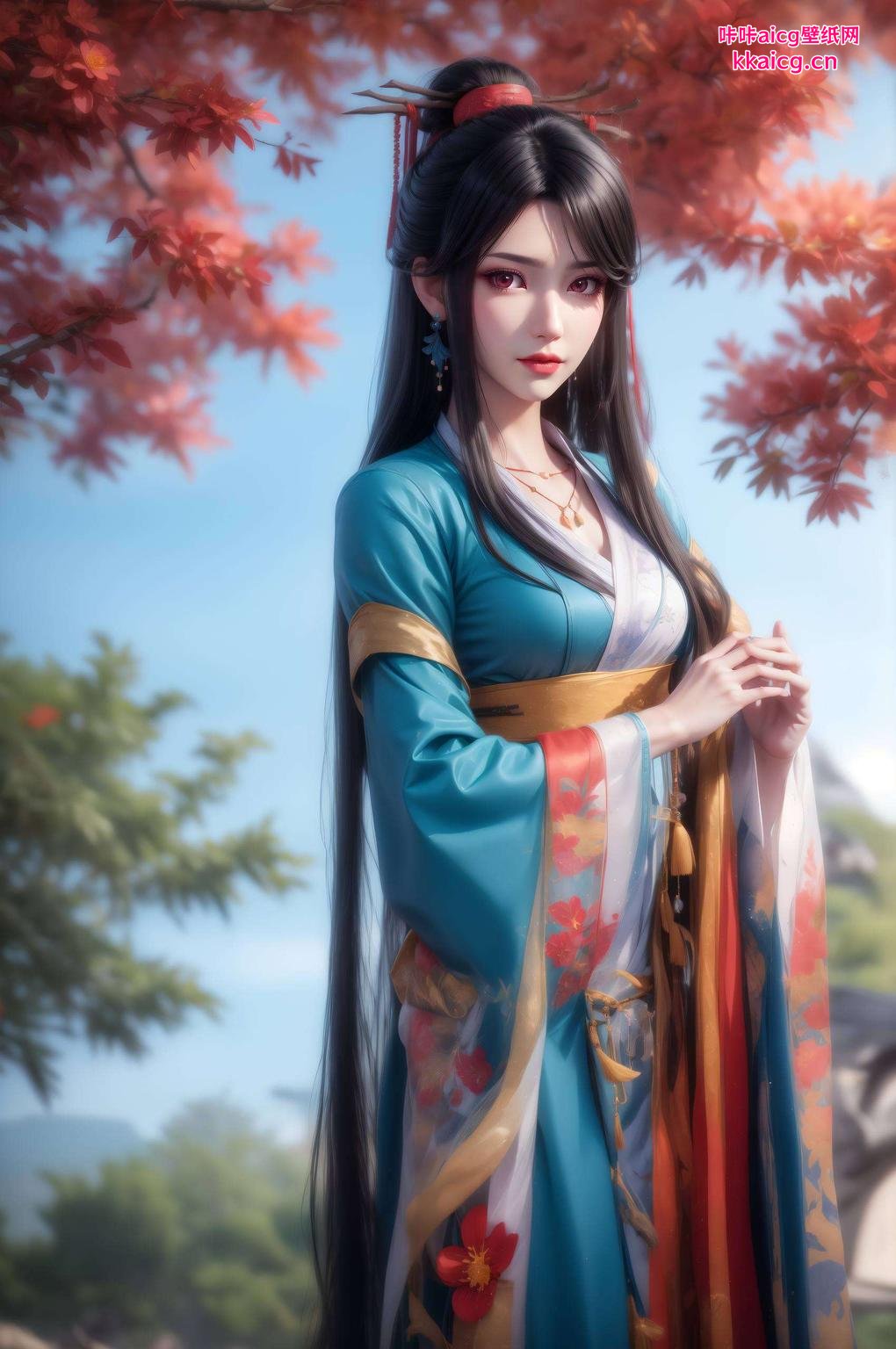 美不胜收夭夭仙子轻舞霓裳