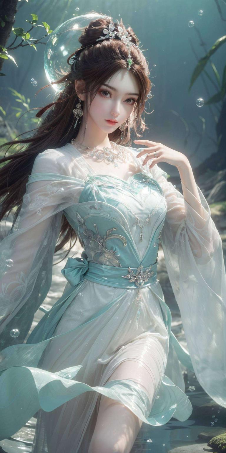 今天给大家带来一款超美的炫彩壁纸！叶倾仙的这幅图片美图壁纸享受视觉盛宴！