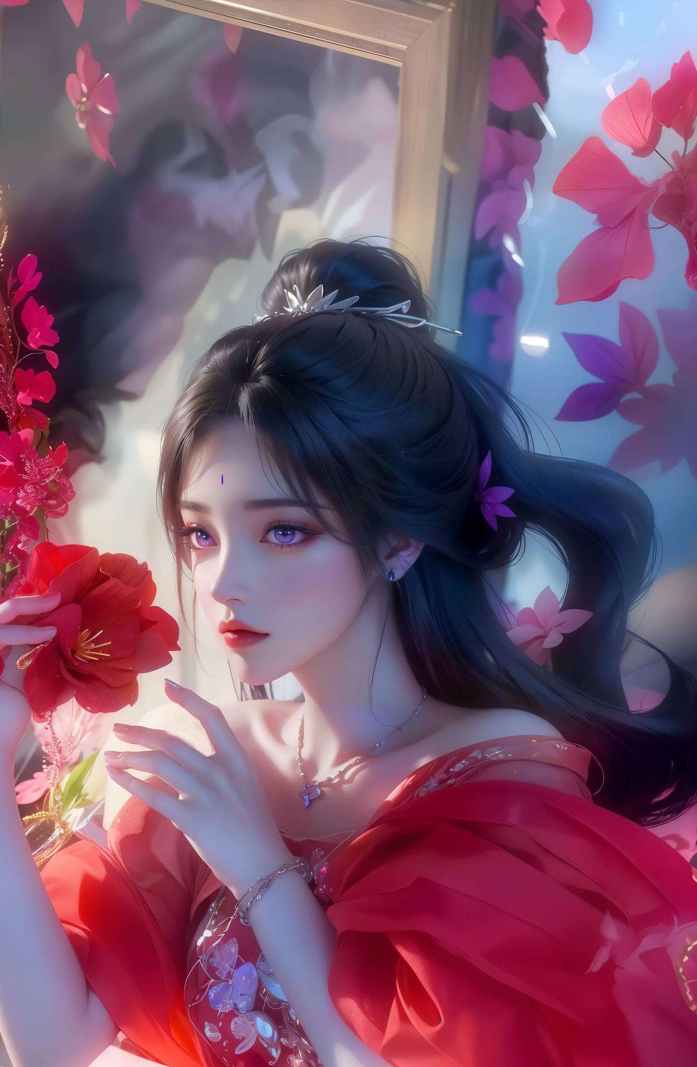 每张都是月婵的绝美瞬间今天给大家带来一组超养眼的唯美手机壁纸！🌙✨ 这里有神图壁纸