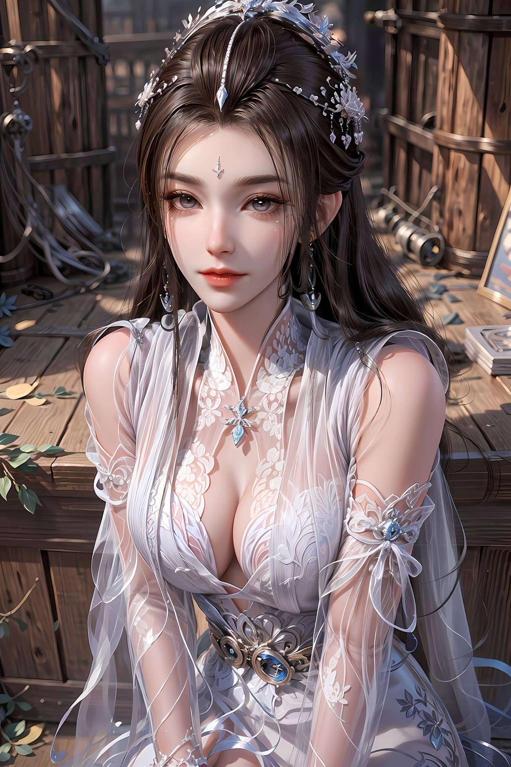 阳光透过树梢洒在她的脸上主角玥瑶简直萌化你的心！高清细腻