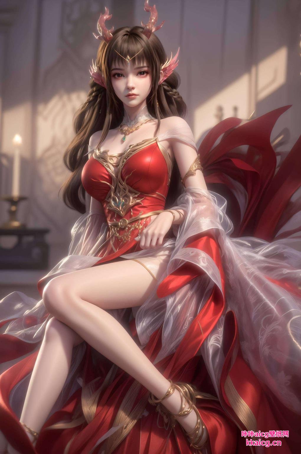 每一像素都诉说着故事云落御姐高清壁纸