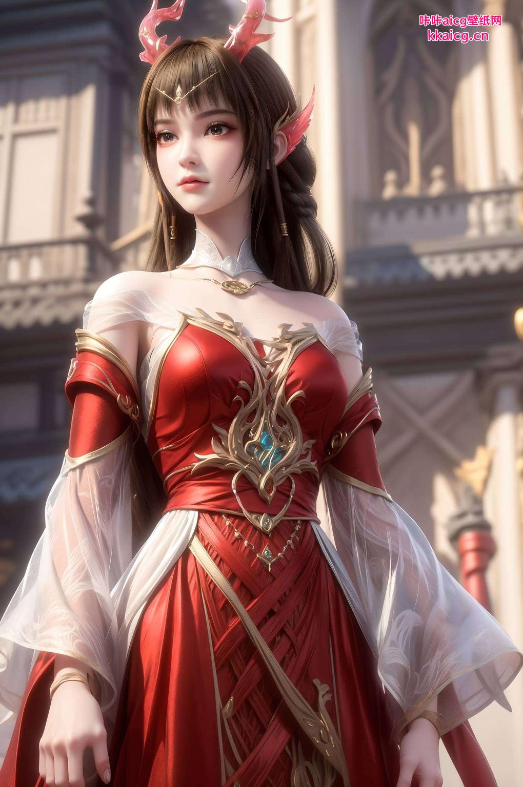 细腻笔触描绘梦幻世界云落高清精美壁纸