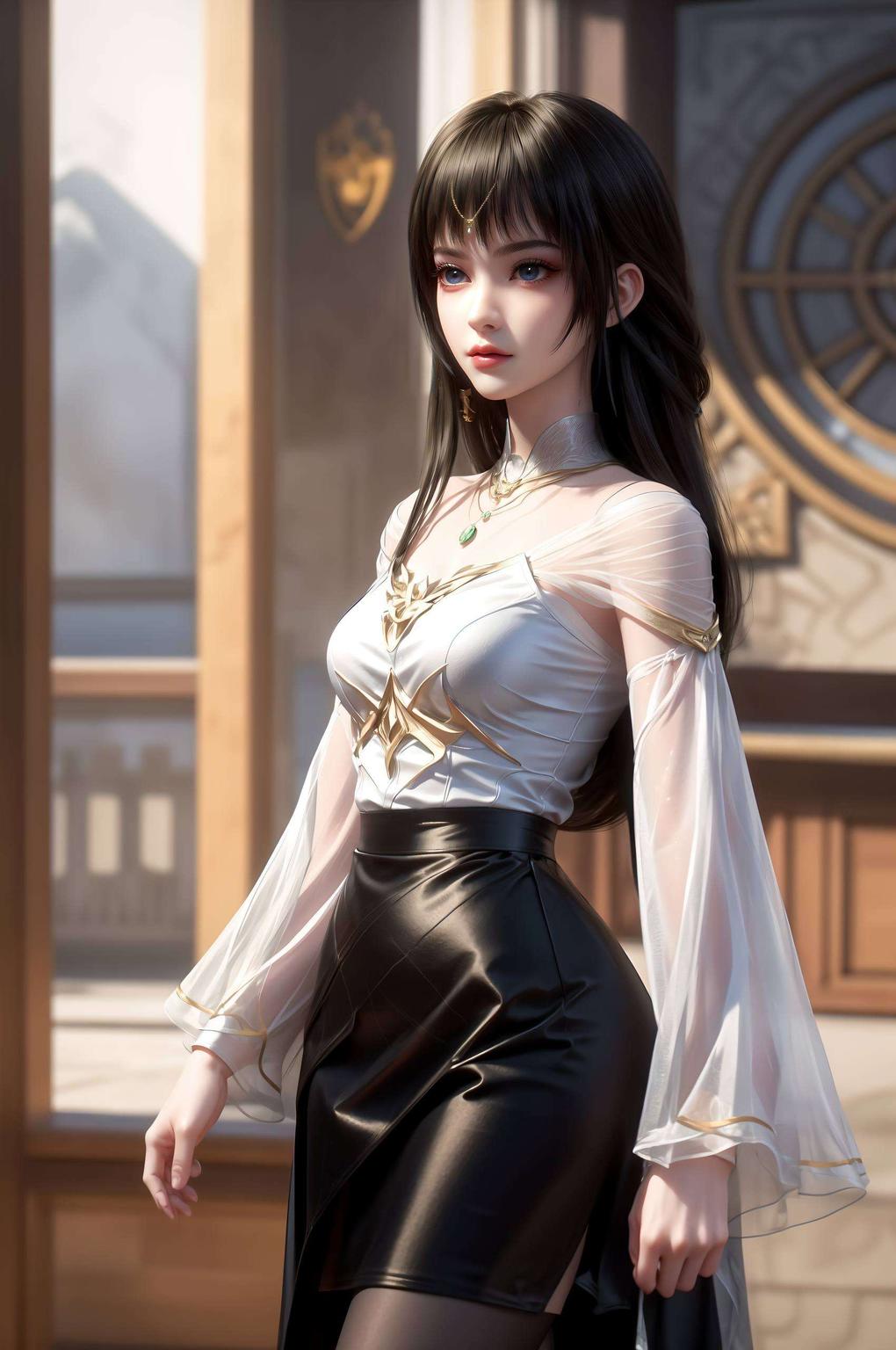 这款云落4k超清壁纸侧脸让你的Win10电脑瞬间变身动漫迷的梦幻屏保！