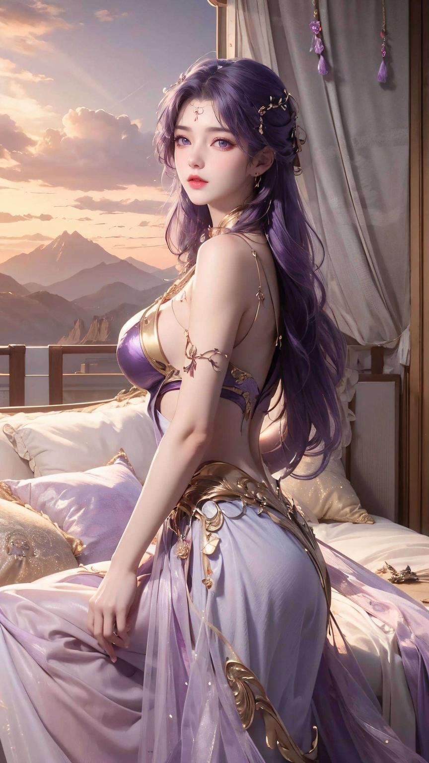 云曦那深邃的眼神和柔和的光影今天给大家带来一款超清动漫壁纸——云曦正脸新建模！这款壁纸细腻唯美