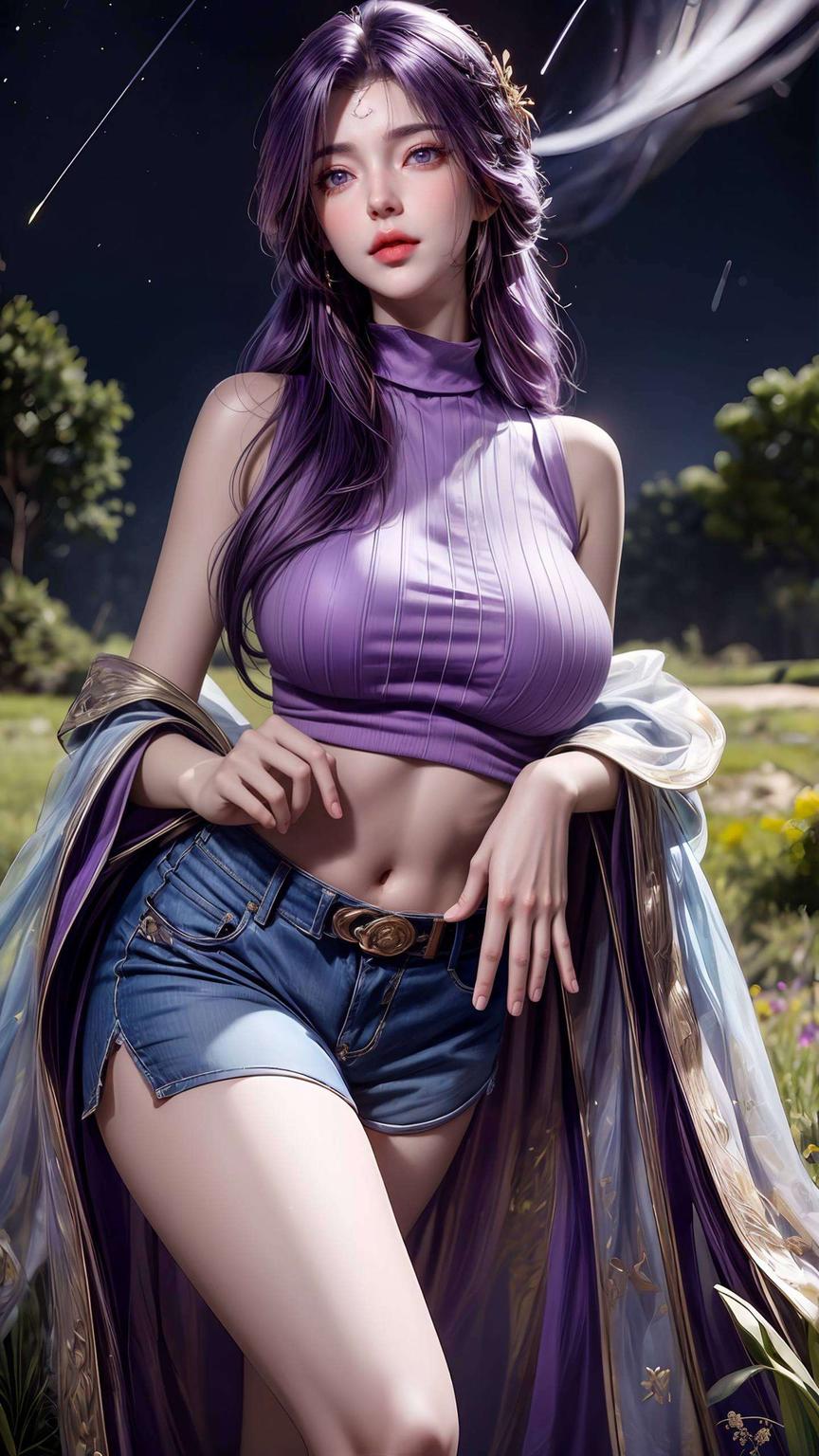 动漫迷们！今天给大家带来一款超美的电脑艺术壁纸——少女云曦！高清细腻让你一开机就被治愈