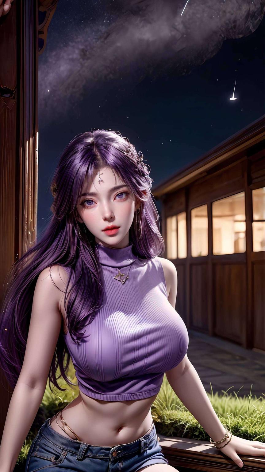 云曦的泪光闪耀美得让人心疼