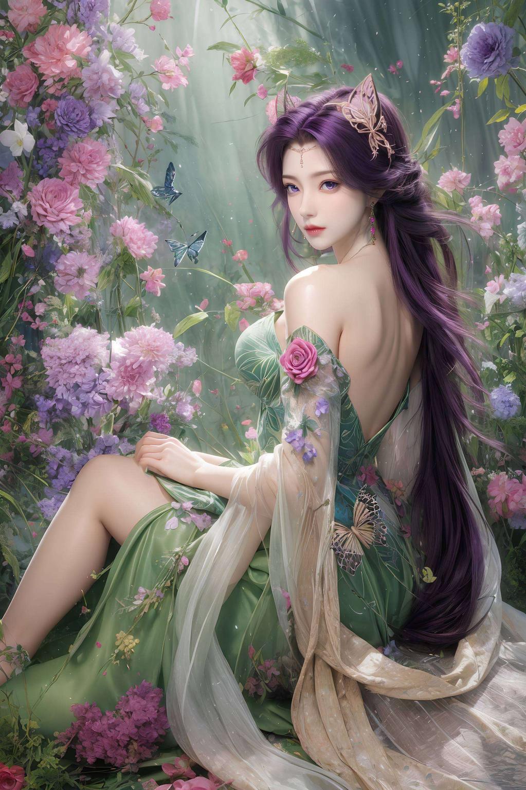 穿越古风画卷邂逅云曦仙子