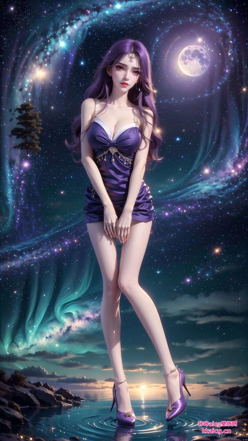 今天给大家带来一款超美的云曦高清头像壁纸无水印