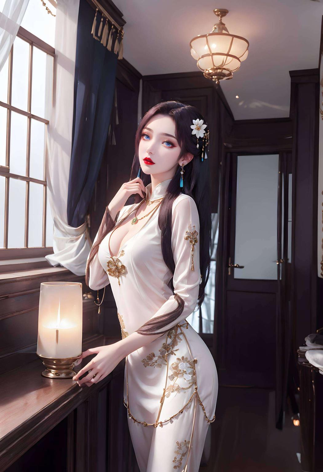 石昊背负着云曦这款炫彩壁纸