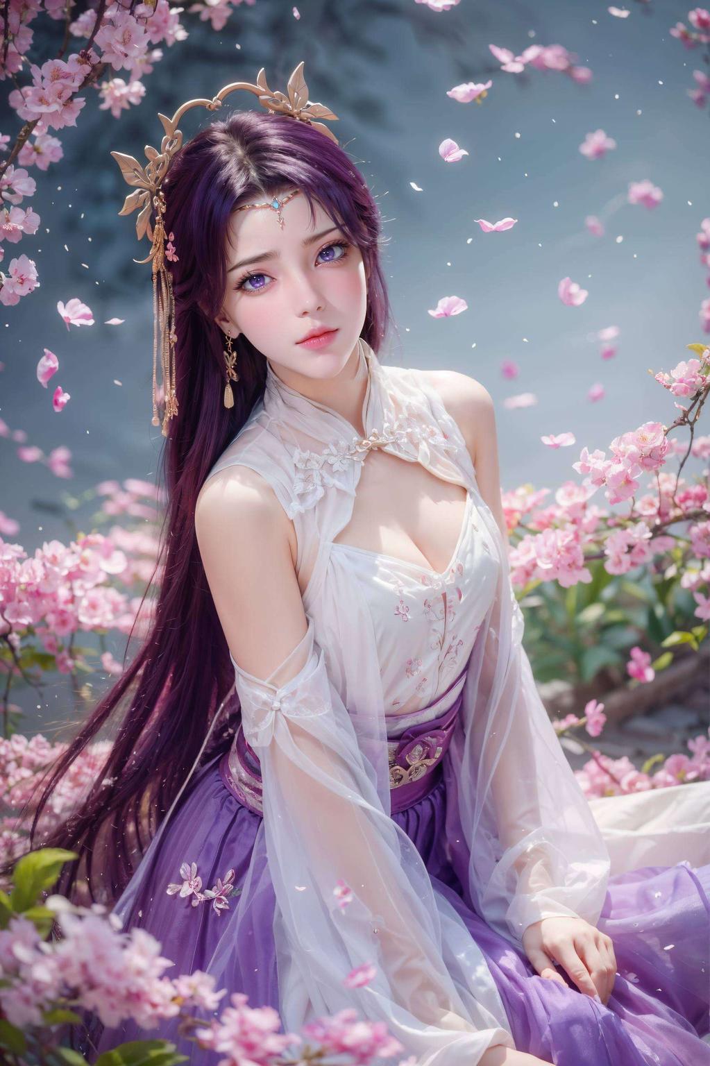 这款古香古色的云曦清凉高清壁纸感受自然的清新与宁静