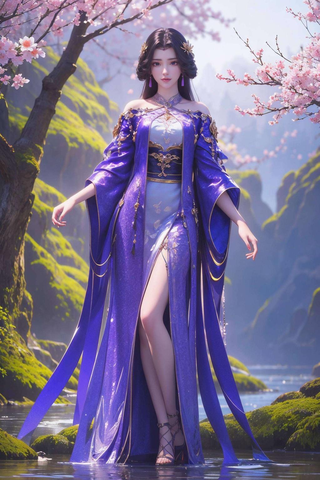 背景是如梦如幻的星空给你带来视觉享受的同时