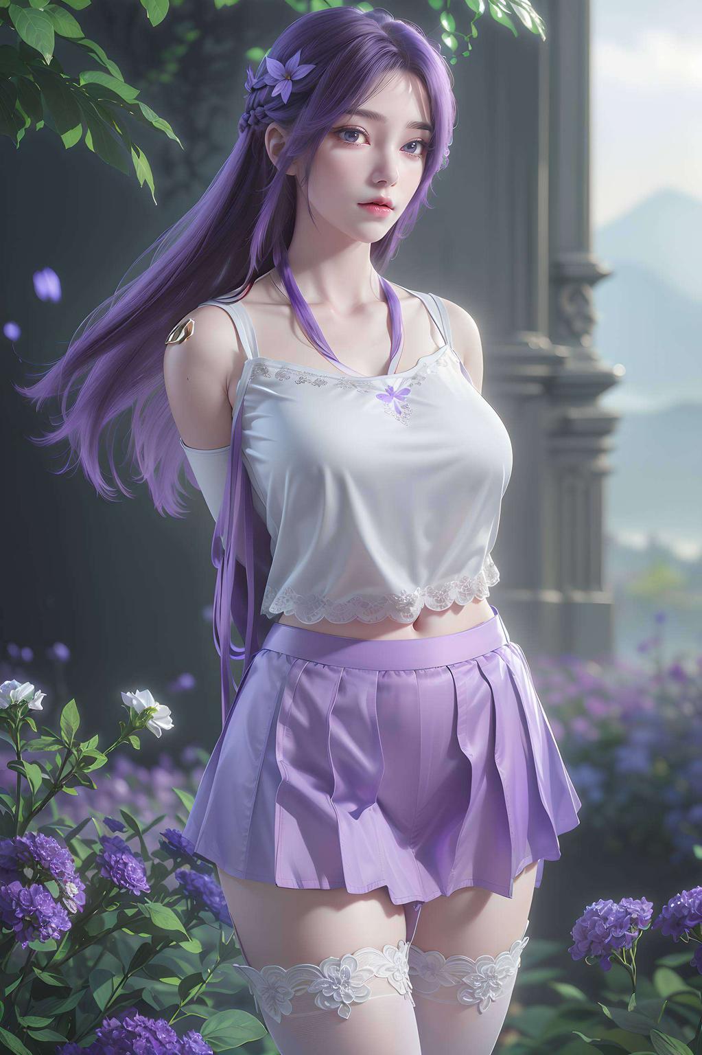 优雅的姿态今天给大家带来一款超美的女生壁纸！这款云曦壁纸