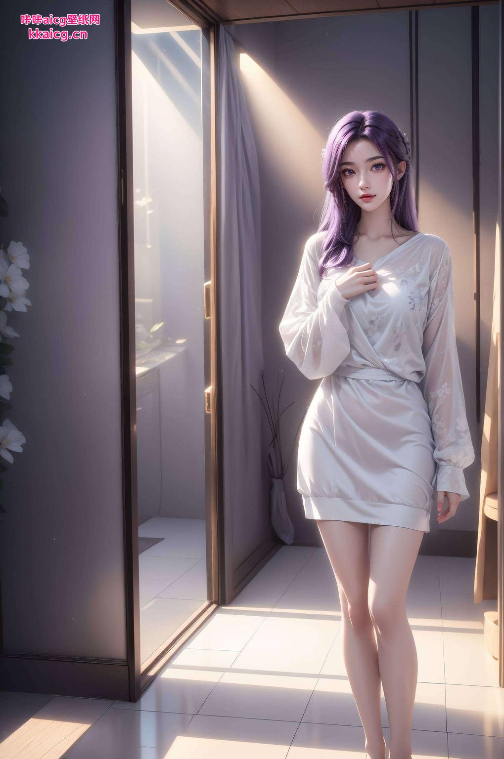 今天给大家带来一款超美的电脑壁纸——完美世界中的天命永绝云曦！高清2K