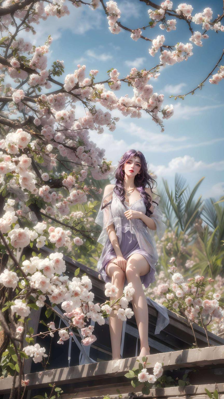 背景是梦幻般的星空】静态之美跃然屏上