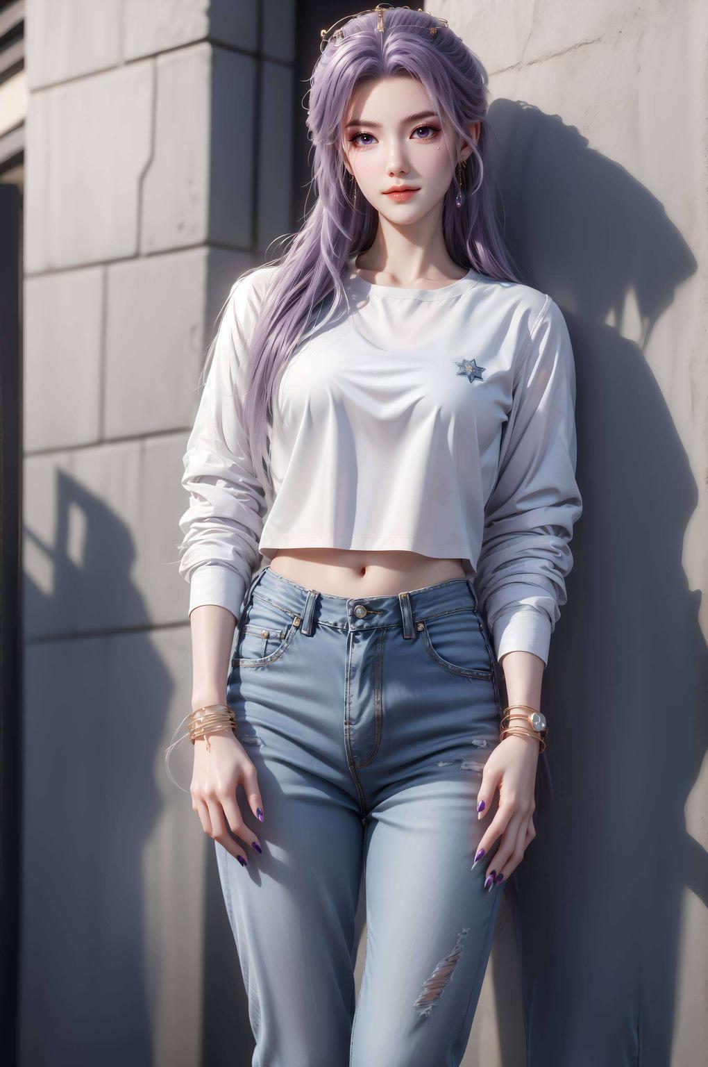 一键下载云霄全身壁纸