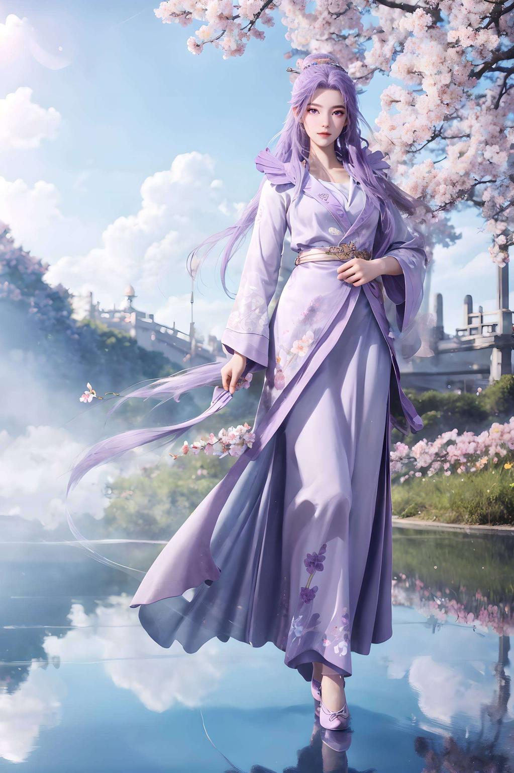 飘渺的云朵