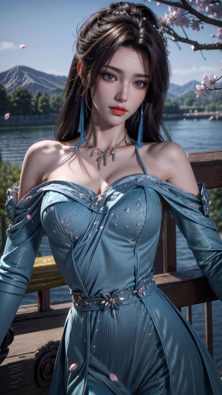 斗破动漫迷们这款超清晰壁纸绝对不容错过！云韵的美貌与力量完美融合