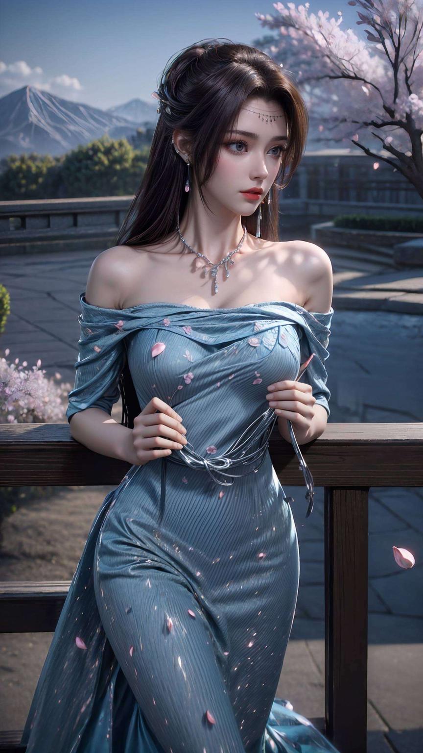 黑衣云韵尽显独特魅力