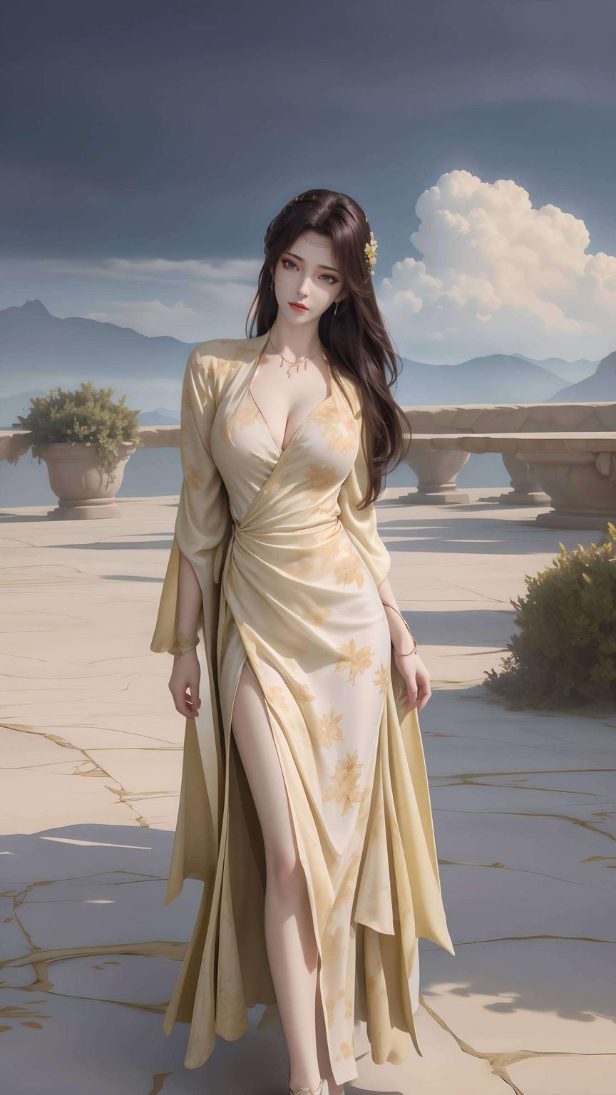 极简风格壁纸唯美画风渲染