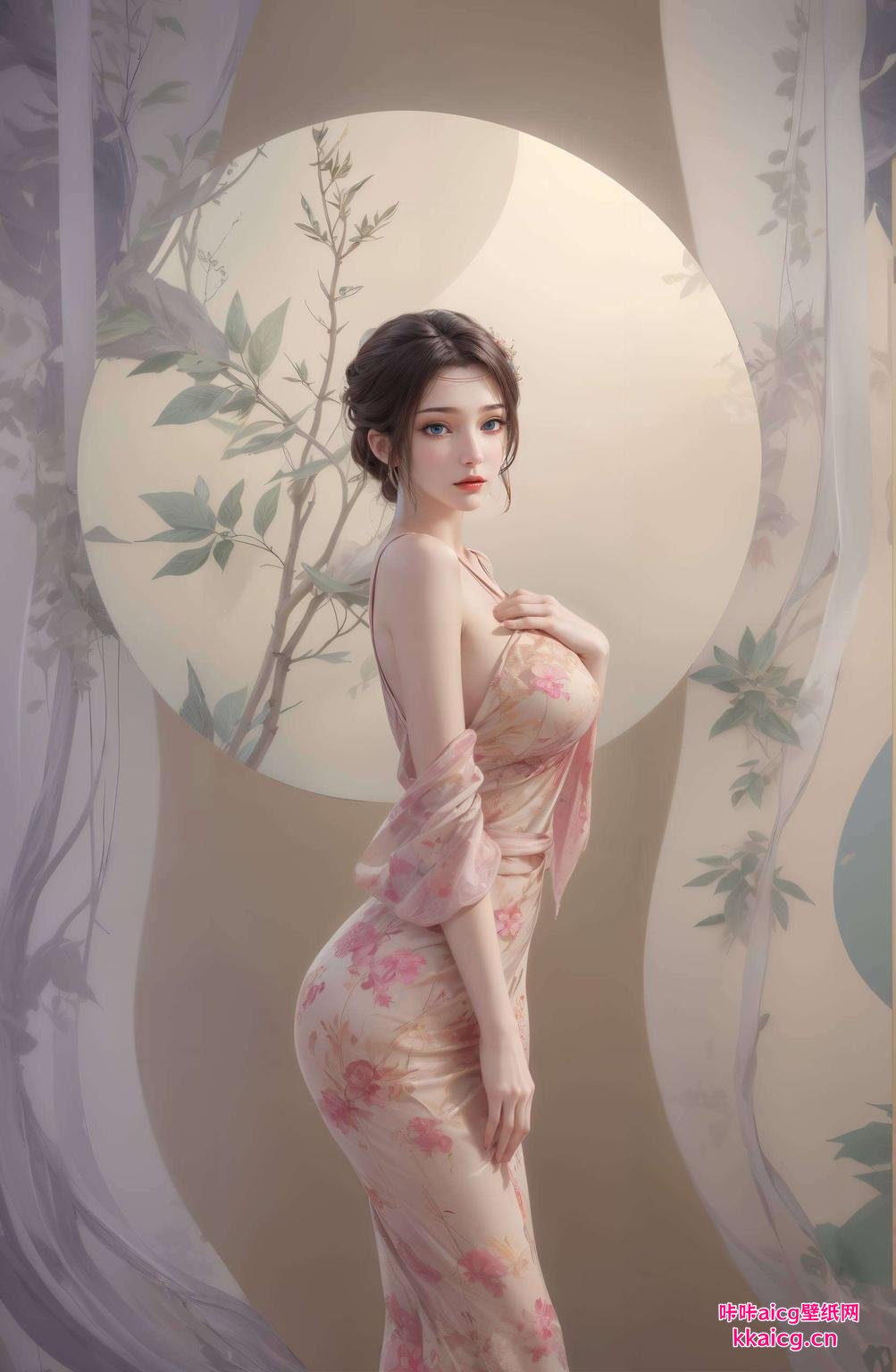 简直美爆了！看这云韵回头杀高清壁纸细节精致得让人惊叹！瞬间让你手机变身古风画卷