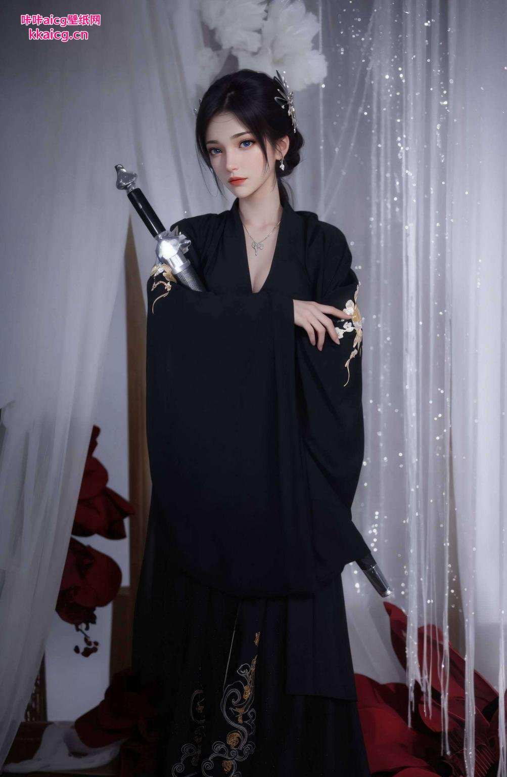 让你的电脑桌面瞬间焕然一新！【画面展示：淡雅的背景中】