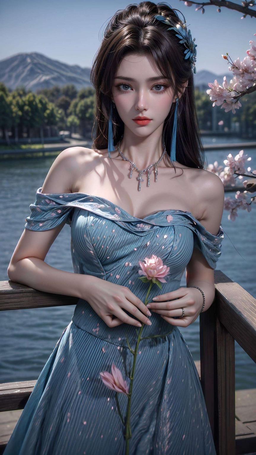 色彩斑斓今天给大家带来一款炫彩壁纸！这款壁纸全屏展示国漫女神云韵