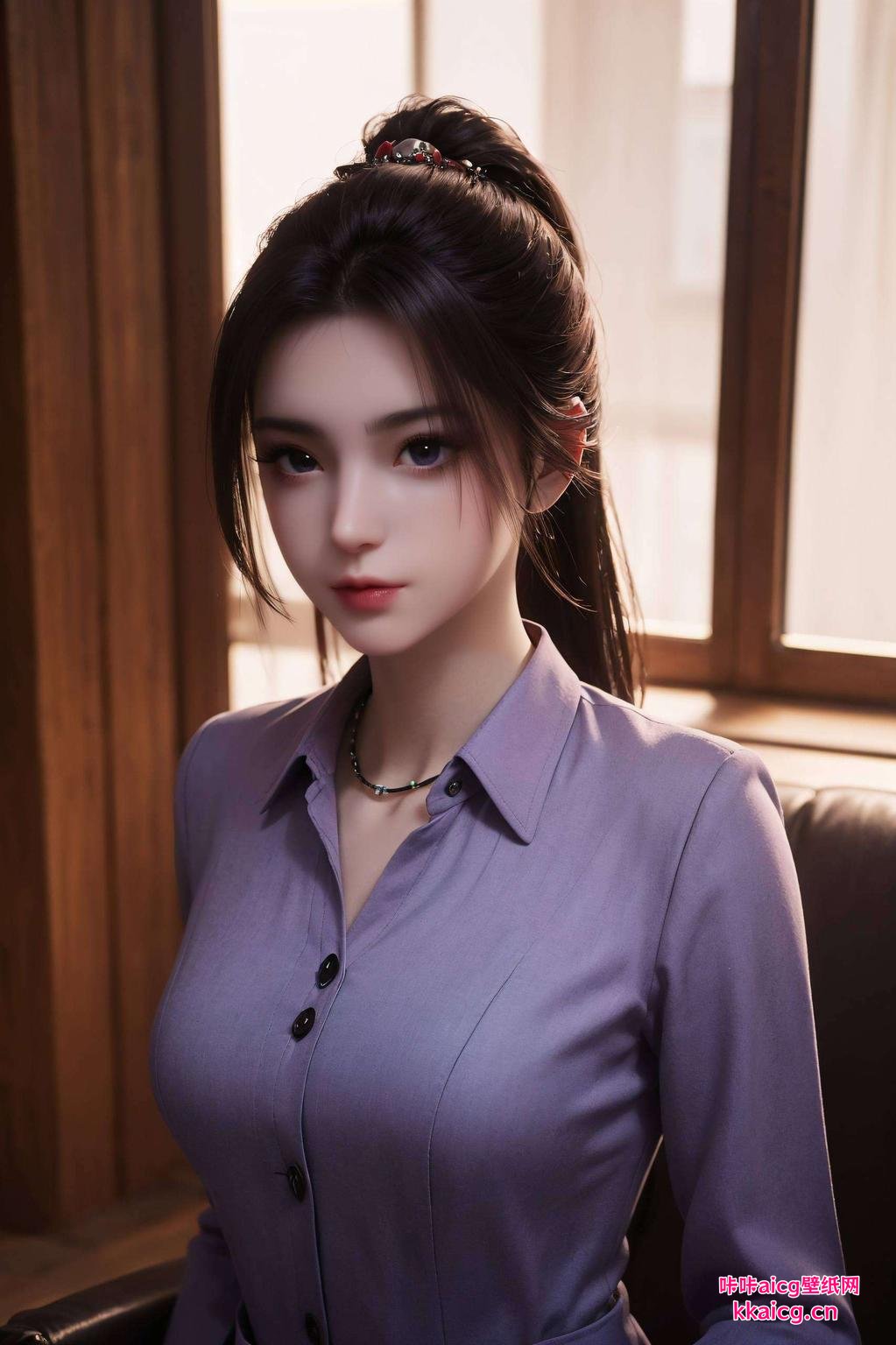 紫色梦幻打造你的个性锁屏