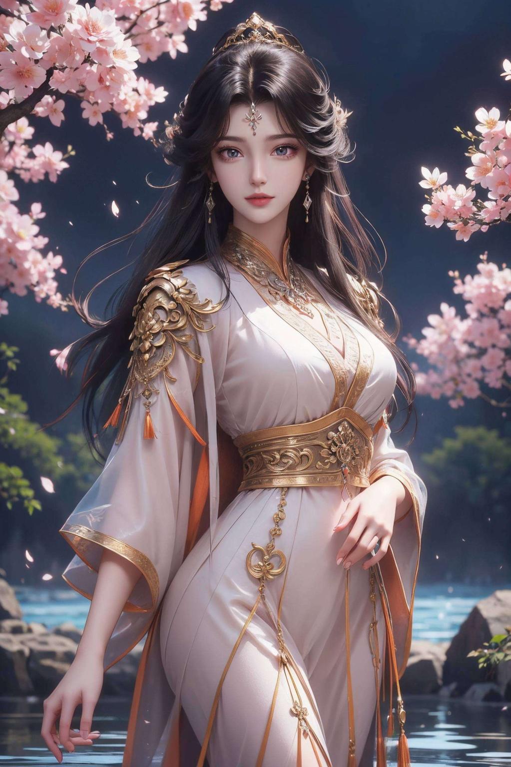 1920x1080高清壁纸周紫虹仙子翩翩起舞