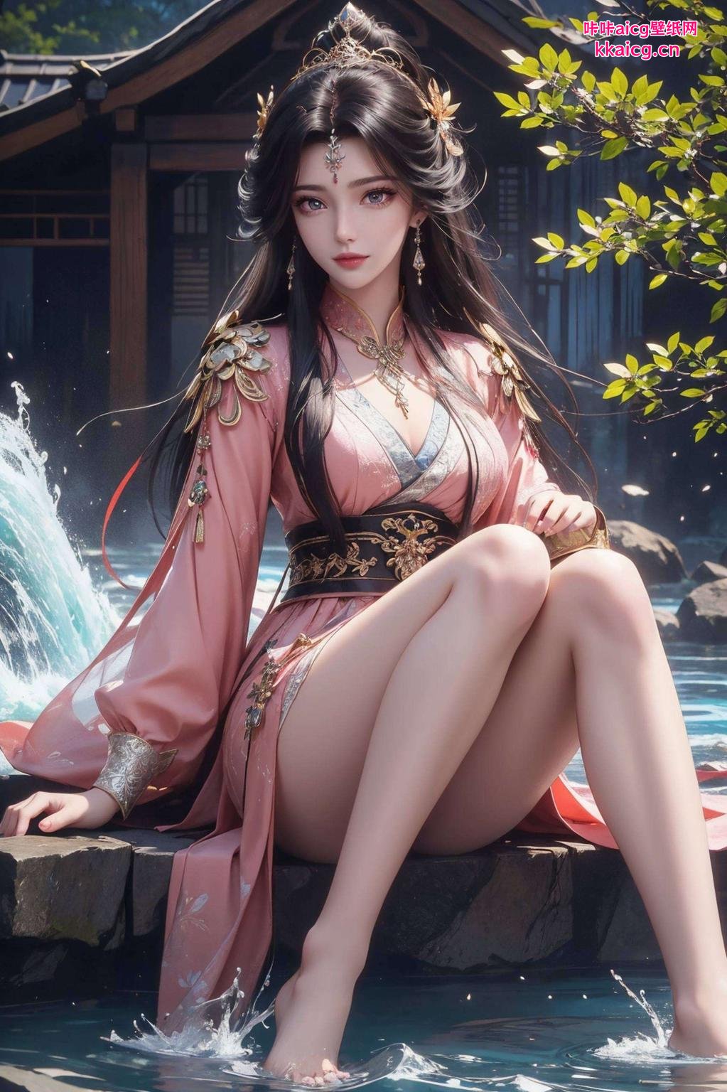 粉色梦幻让你的手机瞬间变身艺术品！