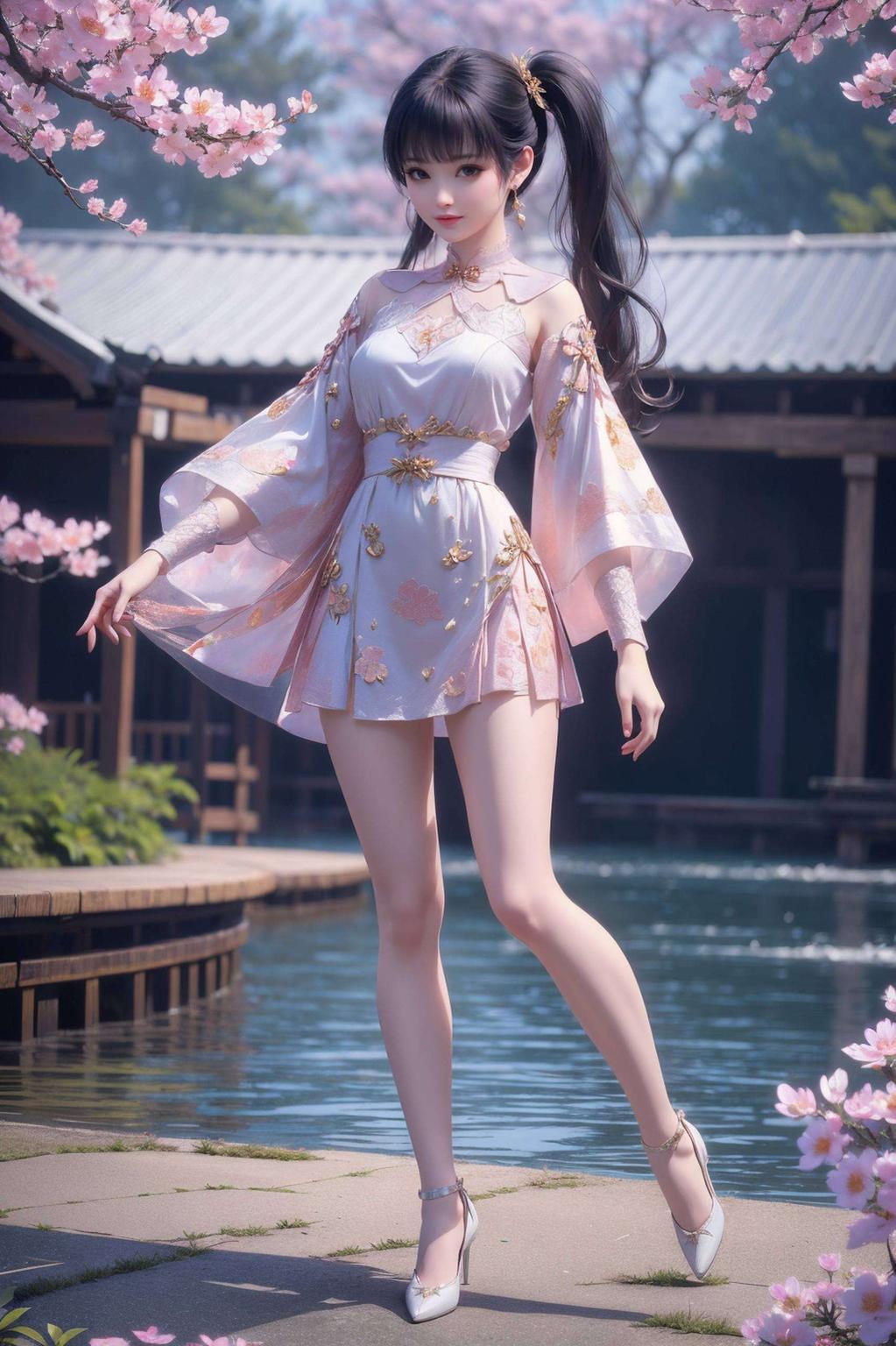 大家好！今天给大家带来一组超美的紫妍手机壁纸淡雅的花纹搭配紫妍的甜美笑容